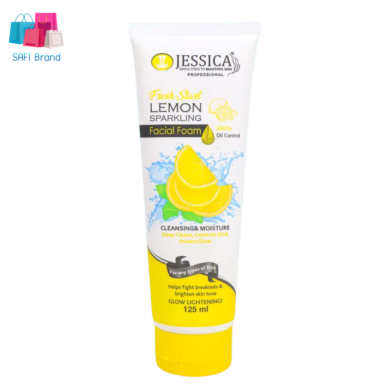 JESSICA Lemon Sparkling Facial Foam