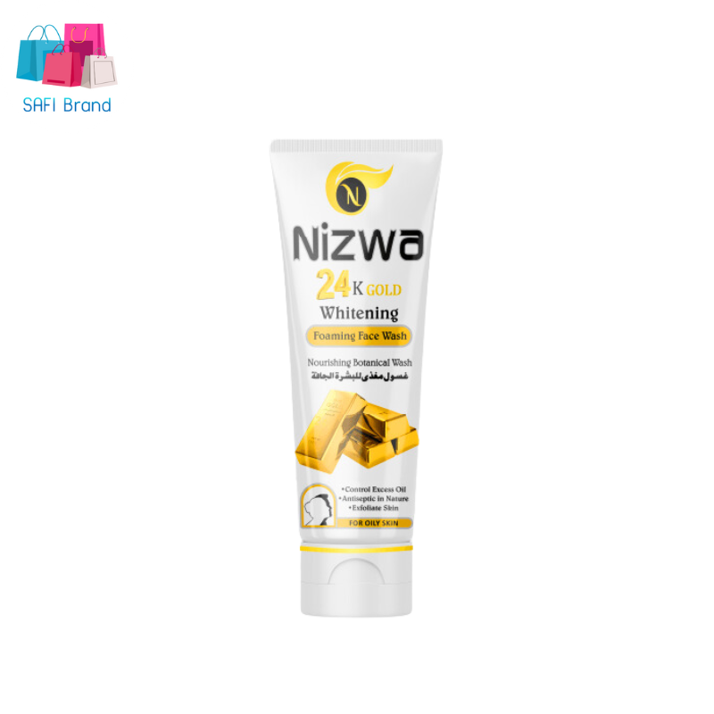 Nizwa 24K Gold Whitening Facial Foam Wash